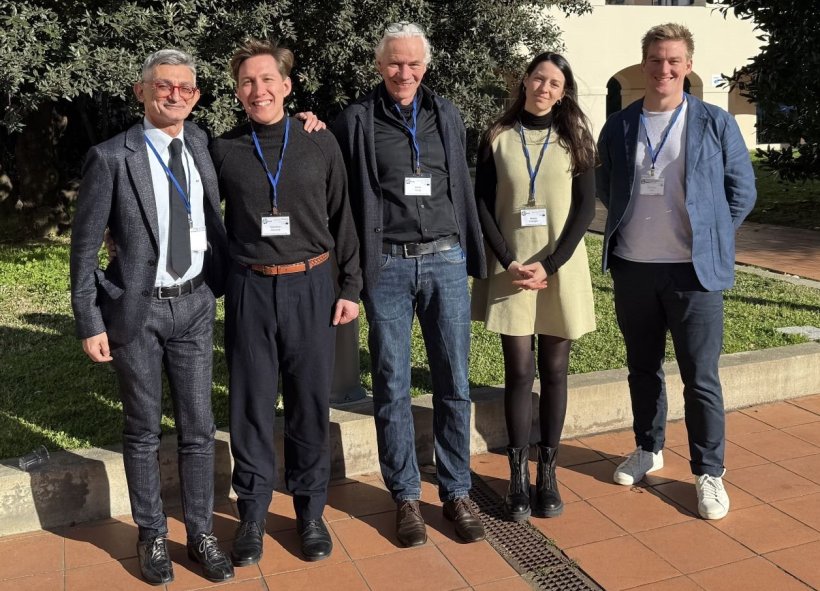 Gruppenbild anlässlich des Kick-off-Meetings in Pisa im Januar 2025. Von...