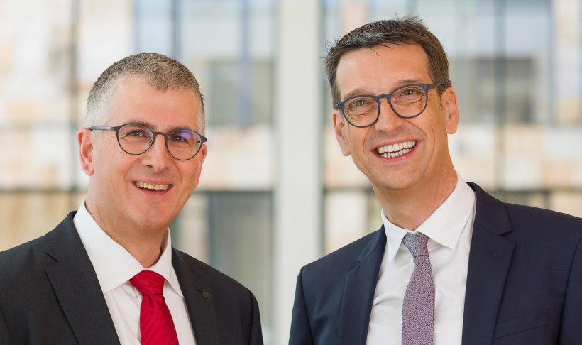 Doppelporträt von Prof. Dr. Martin Mack und Prof. Dr. Michael Uder