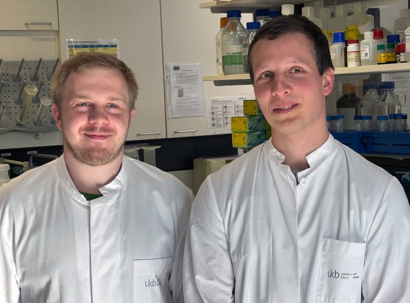 Doppelportrait von Alexander Brückner und Adrian Brandtner