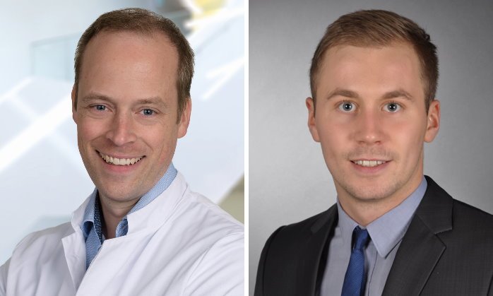 Doppelportrait von Prof. Dr. Stefan Landgraeber und Philipp Winter