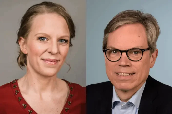 Anne-Sophie Biesalski und Helge Topka