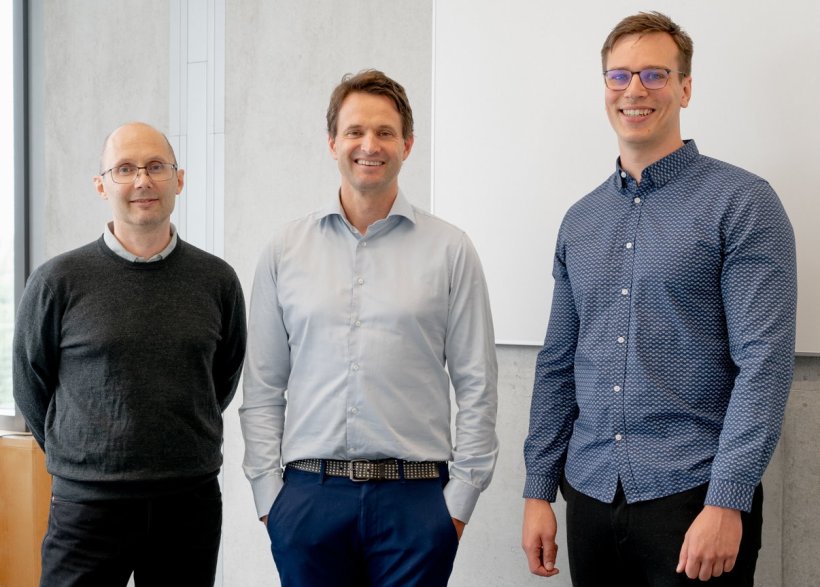 Arbeiteten gemeinsam am Projekt SmartHeart (von links): Prof. Dr. Michael...