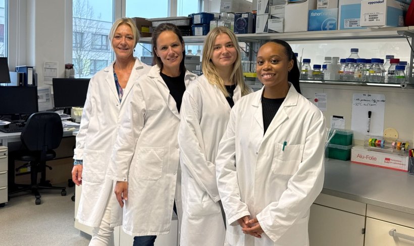 Von links: Die Arbeitsgruppe des Sicherheitslabor besteht aus Prof. Dr. Ilona...