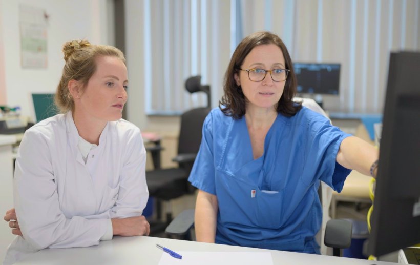 Die Befragungsdaten der Patientinnen können vom Behandlungsteam übersichtlich...