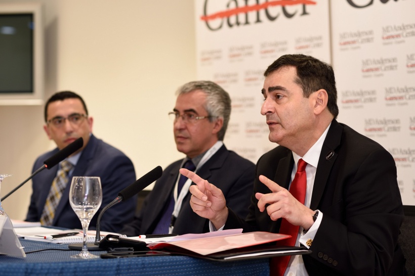 From left: Dr Joseph Khoury with Dr Juan Fernando García García MD, from the ...