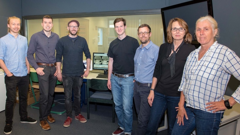 Das Team des neuen Labors Virtuelle Realität an der Universität Trier.
