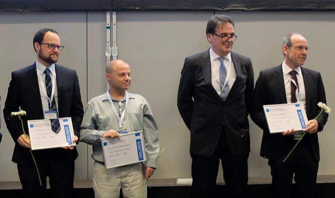 Dr. J. Lang (von links), Prof. Dr. K. Kostev, Dr. G. Krämer und Prof. Dr. H....