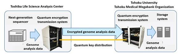 Overview of the developed transmission system for genomic information