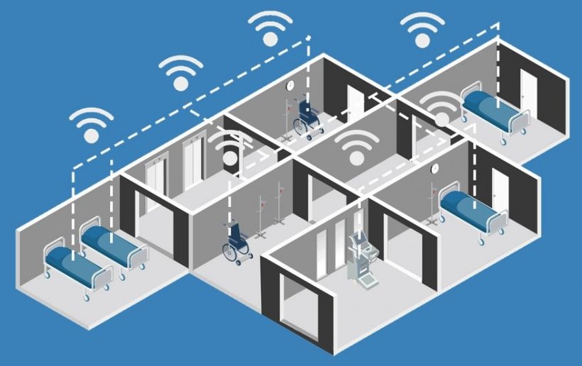 Bluetooth-Infrastruktur für Smart-Hospital-Lösungen