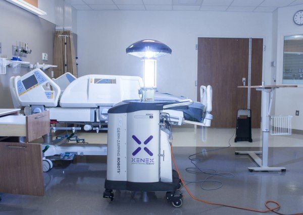 The UV Germ-Zapping Robots eliminate harmful bacteria, viruses and spores that...