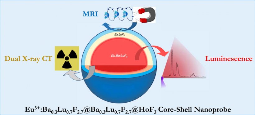 The nanoparticles consist of a nucleus, an intermediate coating layer and an...