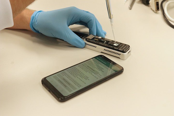 App analyses Covid-19 genome on a smartphone