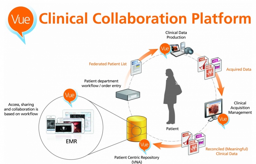 Die Vue Clinical Collaboration Platform