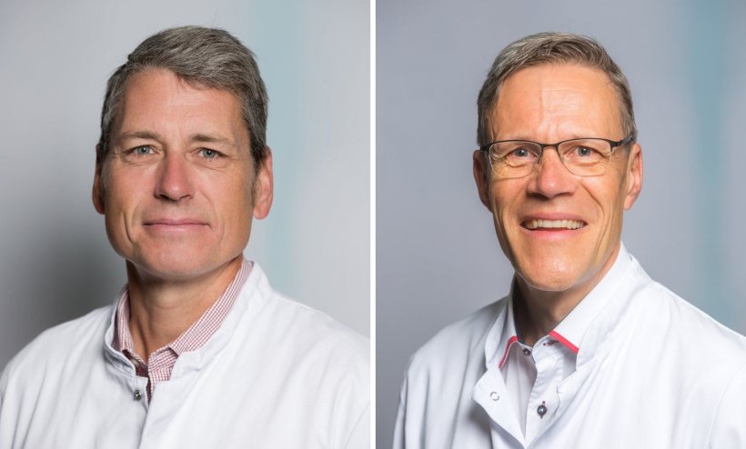 Von links: Die Tagungspräsidenten Prof. Dr. Rüdiger Gerlach und Prof. Dr....