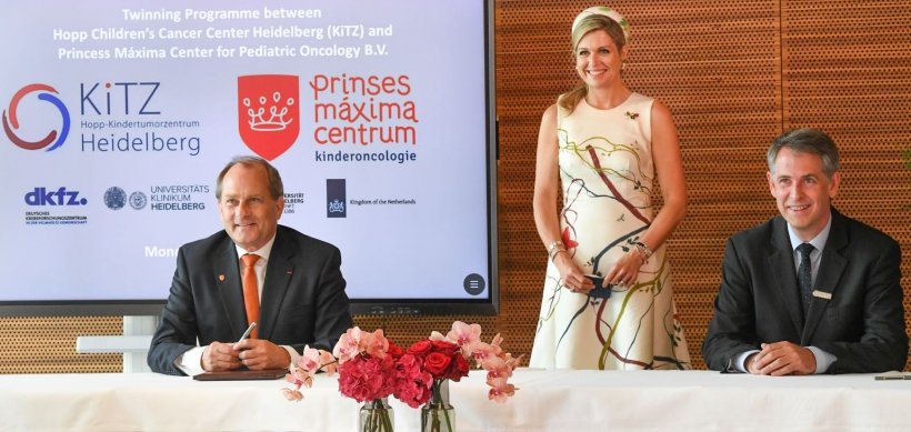 Alliance for children with cancer in Europe: In the presence of Queen Máxima...