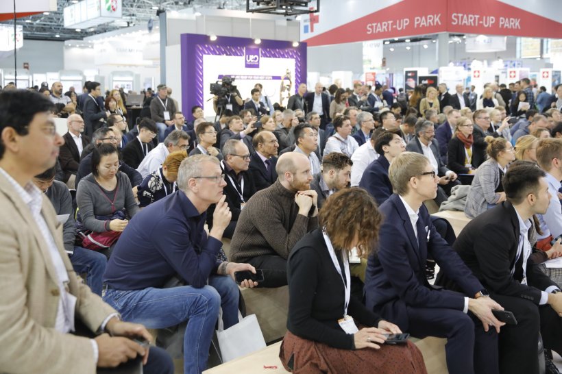 Audience at the Medica Connected Healthcare Forum 2019