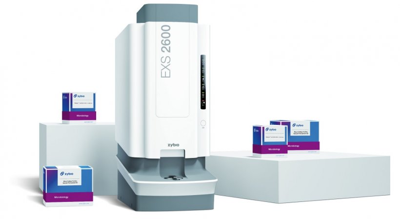 EXS 2600 mass spectrometry system and several pretreatment reagent kits