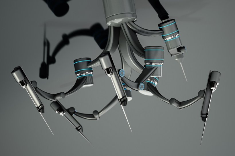 Robotic arms for robotic assisted surgery