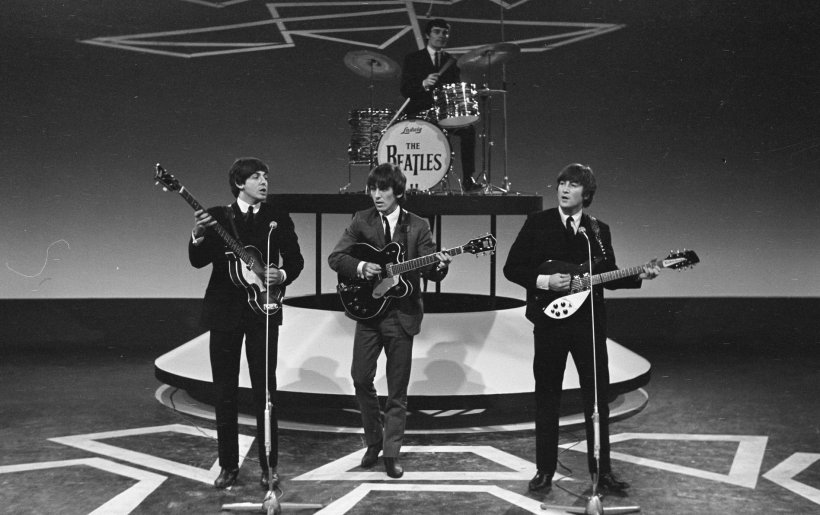 the beatles playing on dutch TV