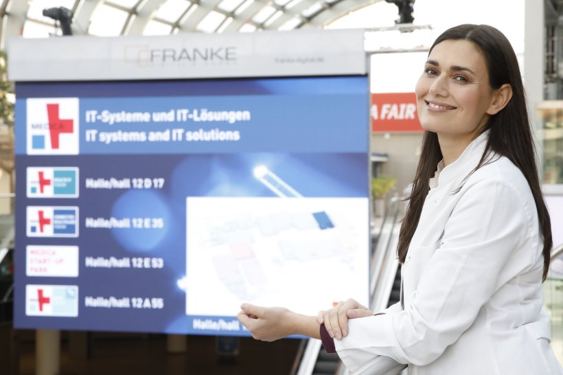 The trade audience at Medica always pays particular attention to the latest IT...