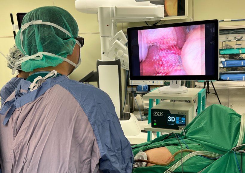 Keep 2D endoscopy but see 3D vision