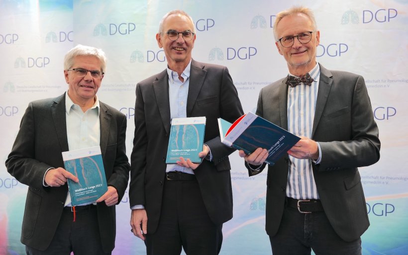 Herausgeber des Weißbuch Lunge 2023 (von links): Professor Winfried J....