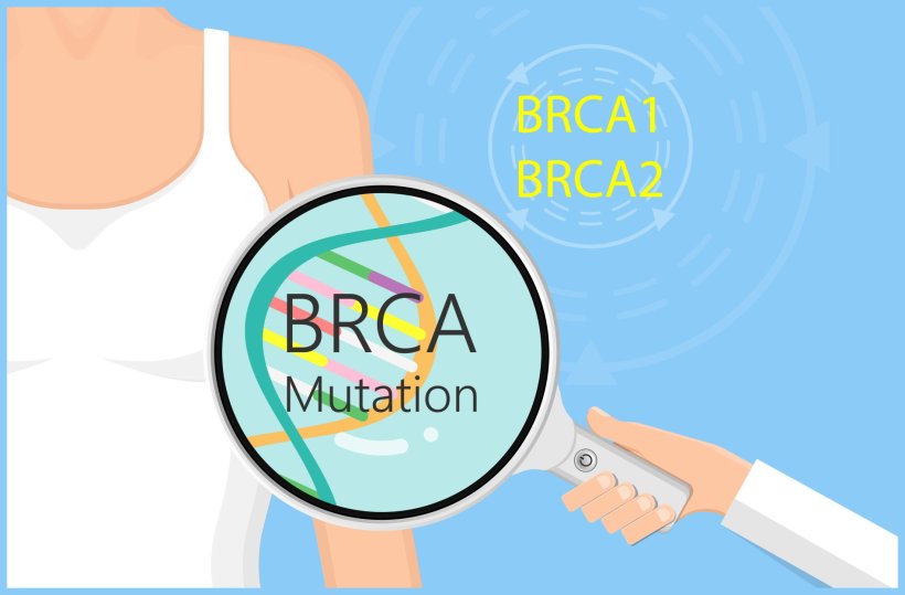 BRCA gene mutation risk test for breast cancer