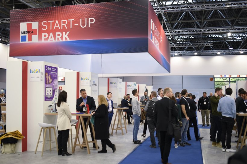 The Medica Start-Up Park is the meeting place for networking for and with the...