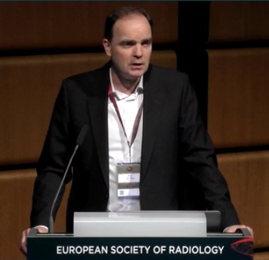 Paul J van Diest speaking at ECR 2019 congress in Vienna