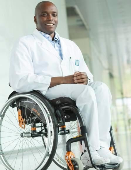 thomas kapapa in wheelchair