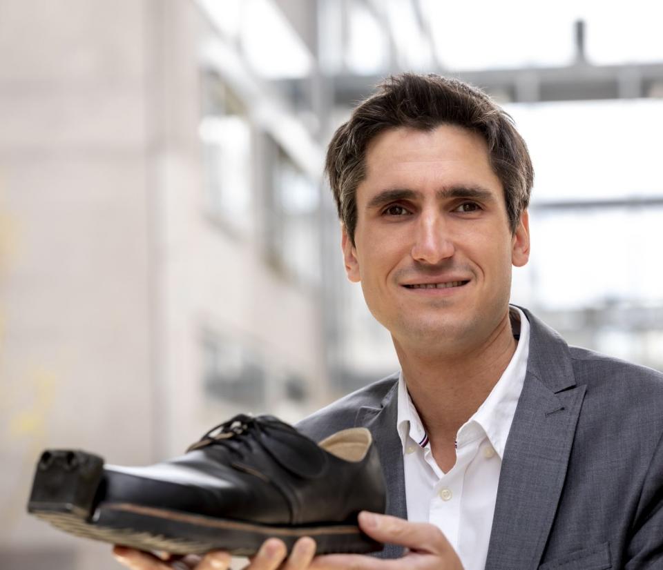 KI-verstärkter Schuh soll Blinde unterstützen