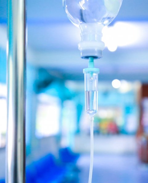 Intravenous drip for chemotherapy, cancer treatment