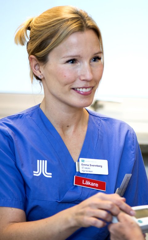 Portrait photo of Professor Emma Svennberg