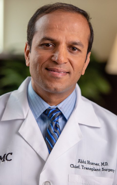 Portrait photo of Dr Abhinav Humar