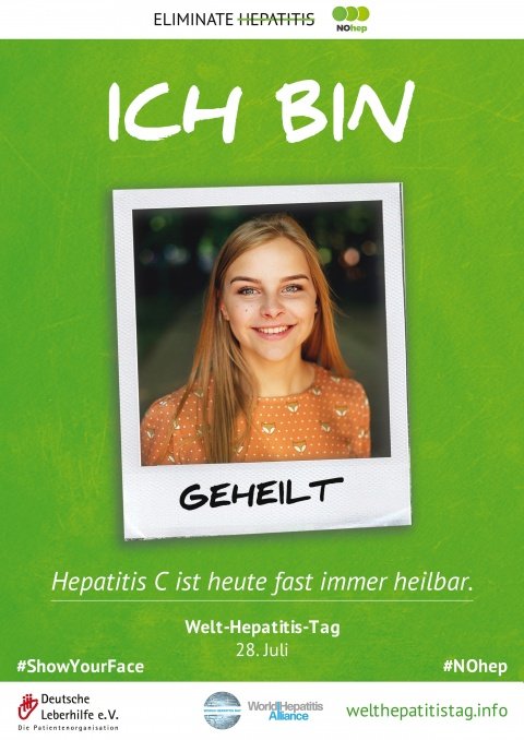 Plakat Welt-Hepatitis-Tag 2017